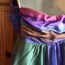 South Ladies Multicoloured Silk one shoulder dress size 12 includes postage Image 7