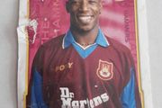 Vintage merlin premier league card Ian Wright