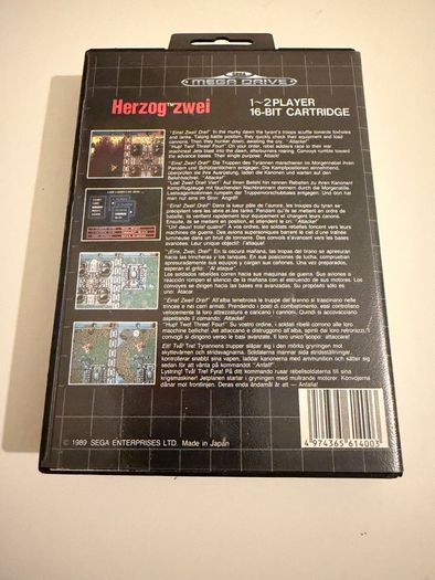 Herzog Zwei - Rare - Sega Megadrive