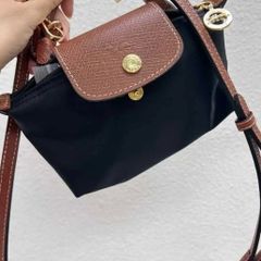 Longchamp le pliage mini / black / new