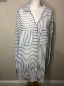 NEW JD Williams stripy blouse (size 26)