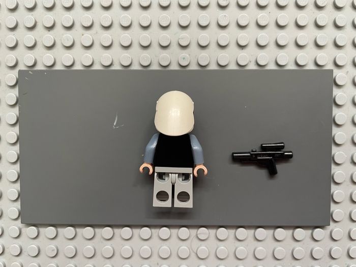lego Star Wars sw0187 Rebel Fleet Trooper / Rebel Scout Trooper minifigure - Plain Vest, Frown