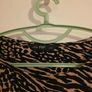 Print dress cream and black Image 2