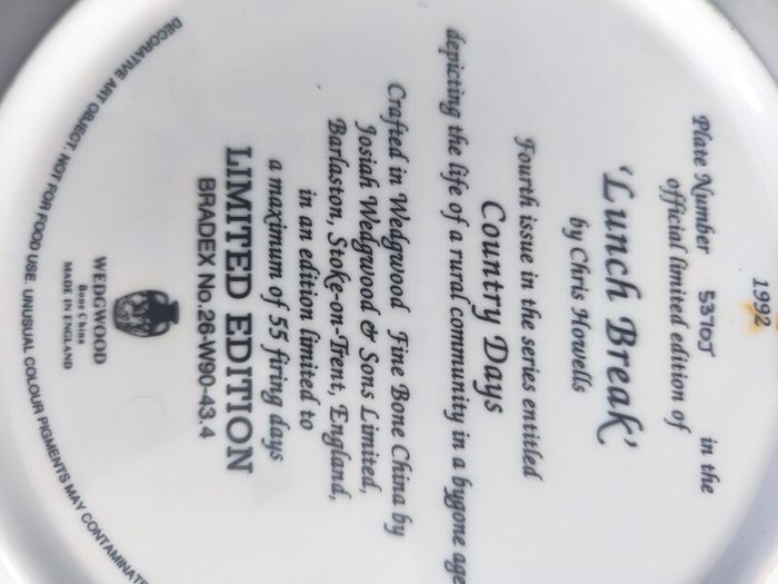 decorative plate