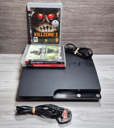 PlayStation 3 Black Slim PS3 1TB Console | NO Controller | Tested & Working