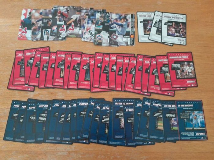 57 MLB Showdown Trading Card Bulk Lot (WOTC 2000-2002) Players & Strategy. Wizards of the Coast. Collectable, sports, memorabilia. Baseball. USA.