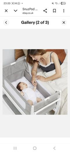 Snuzpod 3 Bedside Crib