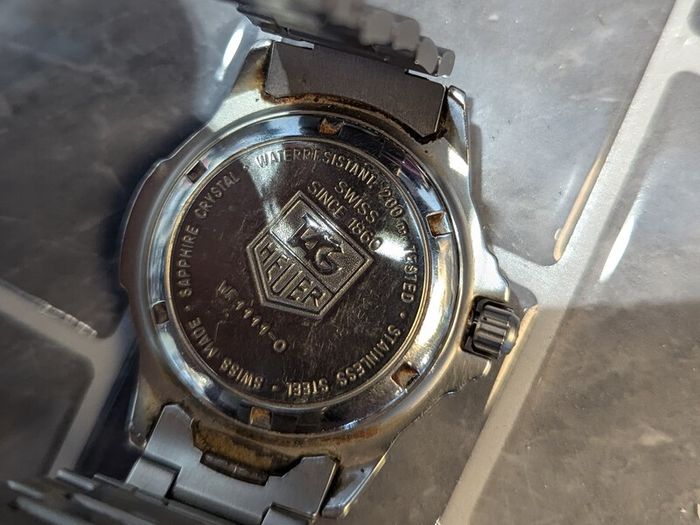TAG HEUER Professional WF 1111-0 Stainless Steel Watch