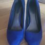 Moda Bluey Purple Suede Stilletto Heel Shoes Size UK 7 US 10 Image 5