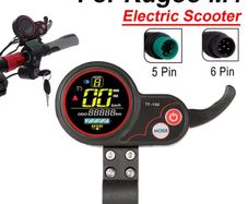 New TF100 5/6 pin Dashboard for KUGOO M4 / M4 Pro Electric Scooter Panel Communication Instrument Display Parts ( BRAND NEW 100% ORIGINAL)