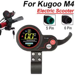 New TF100 5/6 pin Dashboard for KUGOO M4 / M4 Pro Electric Scooter Panel Communication Instrument Display Parts ( BRAND NEW 100% ORIGINAL)