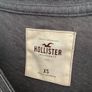T-shirt Bnwt grey lace front hollister tshirt xsmall Image 7