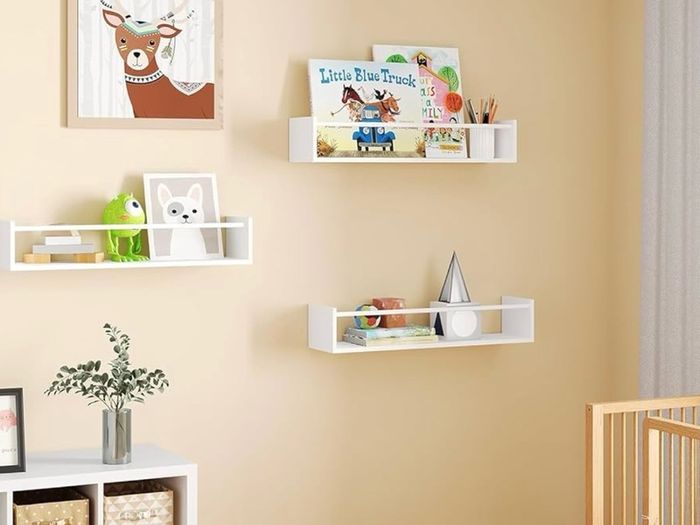 3 bookshelves