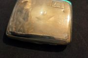 1934 Joseph Gloster Ltd Sterling Silver Cigarette Case