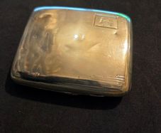 1934 Joseph Gloster Ltd Sterling Silver Cigarette Case