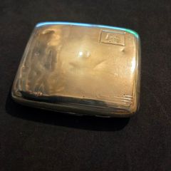 1934 Joseph Gloster Ltd Sterling Silver Cigarette Case