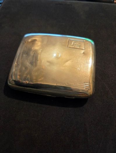 1934 Joseph Gloster Ltd Sterling Silver Cigarette Case