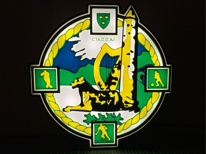 Kerry GAA Crest Lightbox