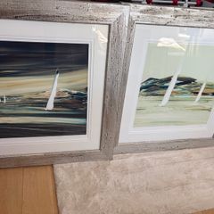 Original Sea Scape Sailing Art Set