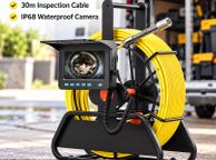 main image for ad Sewer Camera 30m Drain Inspection Camera with Screen