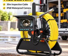 Sewer Camera 30m Drain Inspection Camera with Screen
