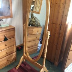 Pine Full Length Mirror