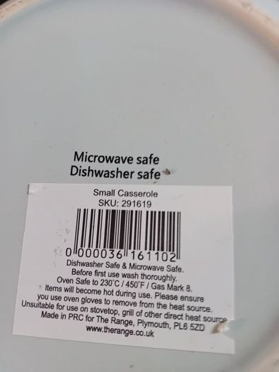 Casserole Dish