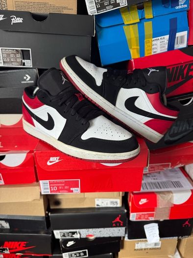 Nike Air Jordan 1 Low Black Toe 553558-116