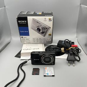 Sony DSC-W380 14.1MP Digital Camera Black Tested - Boxed - Full Kit