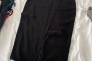 zara maxi skirt slitted new with tags