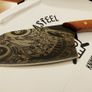 Black Kitchen Knife Skull By Di'Casteel Image 2
