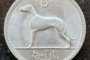 Fantastic Ireland 1967 Six Pence 6d coin