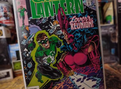 Green Lantern ! Issue #22 ! Lovers Reunion ! First Appearance of Kreon ! 1992 ! by DC Comics !