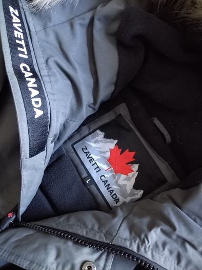 Mens Zavetti Canada Abelli Bomber Jacket Size Large