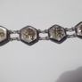 a chinese silver and mother of pearl bracelet Image 4