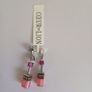 Coeur de Lion GeoCUBE Viva Magenta Pink Swarovski Crystal Earrings New Boxed CAN POST Image 5