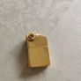 Vintage Zippo 250G Ram Head Gold Electroplate. Sculptured Series. Appears Unfired Image 5
