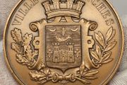 Ville D'avranches Medal 1987-11-30 1986 Bronze Medal Minister Michael O'Kennedy
