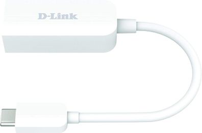 D-Link DUB-E250 USB-C to 2.5G Ethernet Adapter, USB-C to RJ45 2.5 Gigabit LAN, Compatible with Thunderbolt 3, Mac OS and Windows - Boxed!
