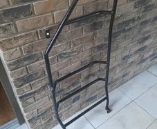 Van accessory metal back
