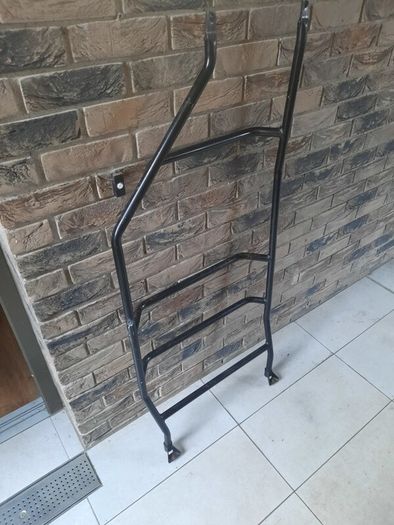Van accessory metal back