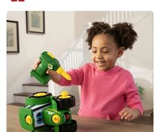 Build a John Deere tractor toy