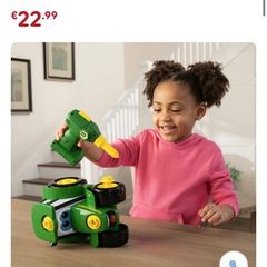 Build a John Deere tractor toy