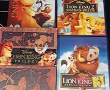 Lion King dvd boxset 1 2 3 trilogy