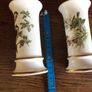 A Pair of Small 5 inch Coalport China British Birds Vases Image 5