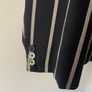 Thomas Pink Navy & Grey Striped Wool Blazer UK 20 Image 2