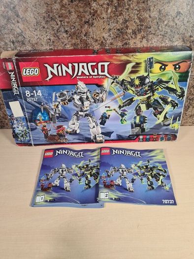 Lego Ninjago 70737 Titan Mech Battle Incomplete With Box And Instructions