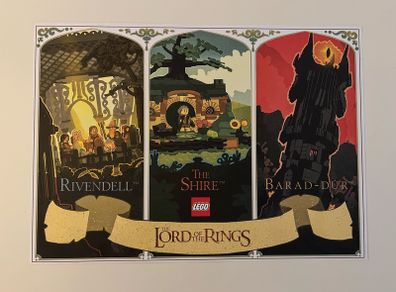 LEGO Icons The Lord Of The Rings GWP Poster