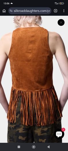 Suede top