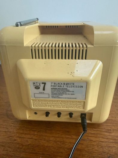Vintage Potable TV